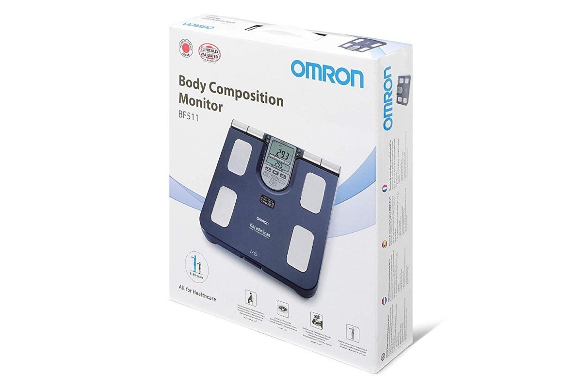 Waga OMRON BF511 monitor składu ciała Sprzęt medyczny lampy